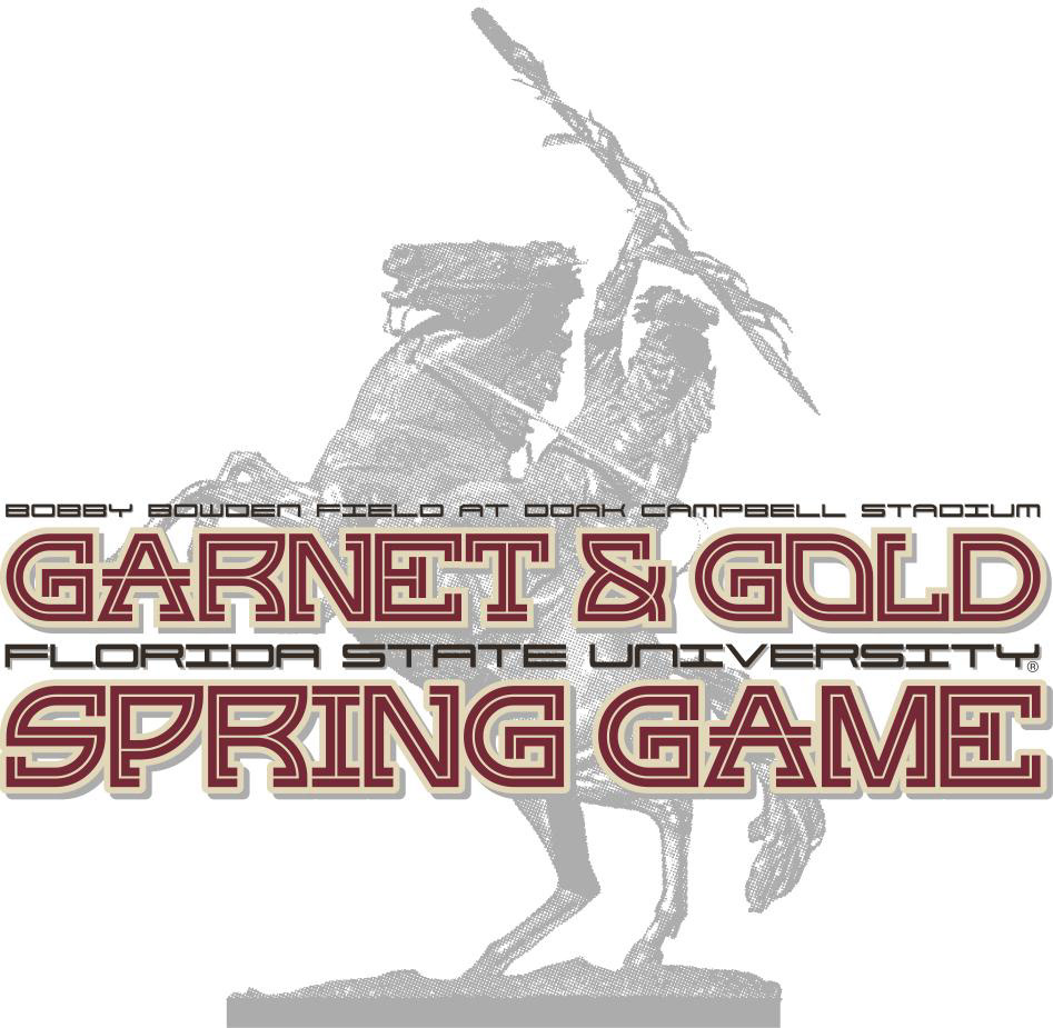 FSU Spring Game t-shirt florida state university Osceola Garnet & Gold football apparel tshirt tee shirt screen printing