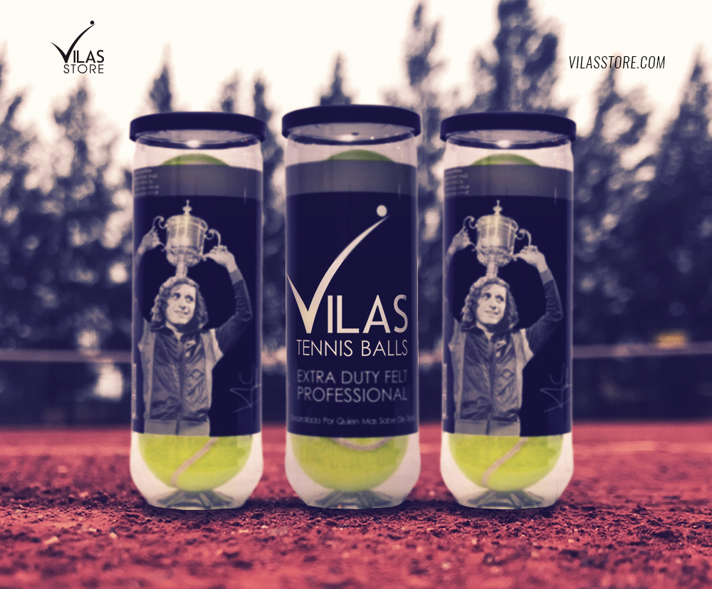 tenis Pelotas de Tenis Vilas Store Guillermo Vilas