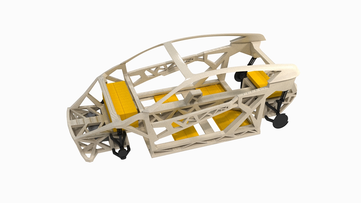 roventa alexandru ruver design automotive   car concept Local Motors lm 3D 3d printing 3d max 3ds Vehicle