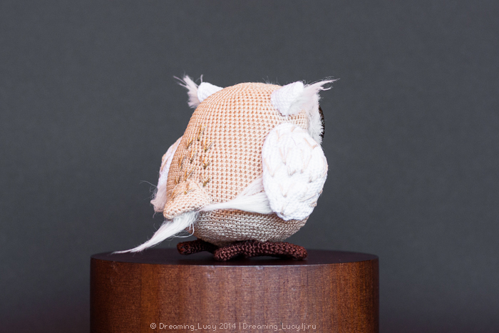 craft toy owl crochet amigurumi handmade Pet animal bird