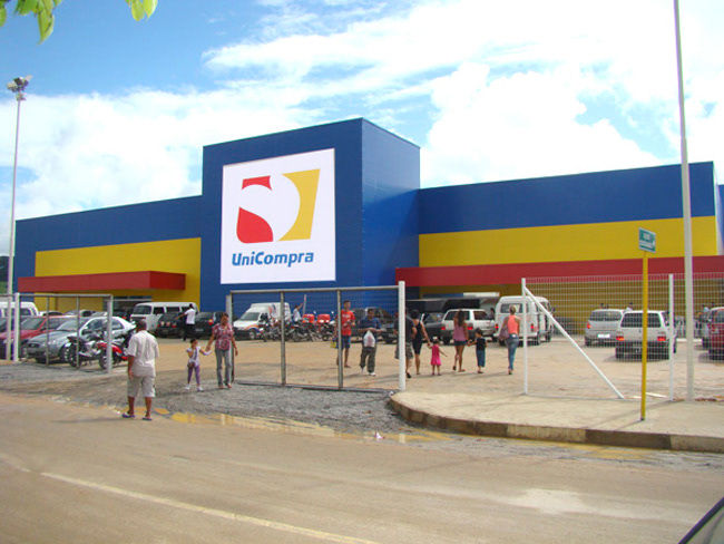 projeto ARQUITETURA loja supermercado unicompra Maceió Alagoas varejo Supermarket