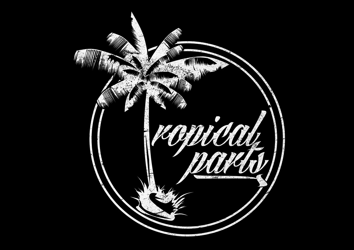 Tropical Parts band logo punk rock philippines Manila t-shirt shirt design OPM