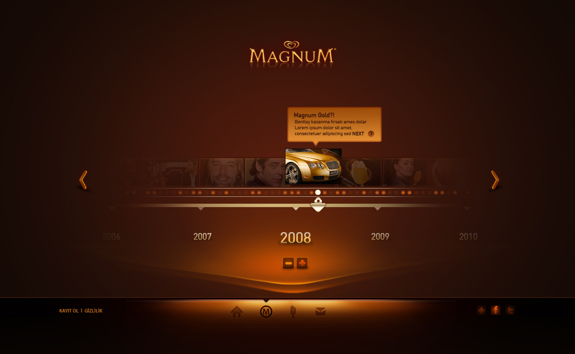 Magnum Corporation Web Site