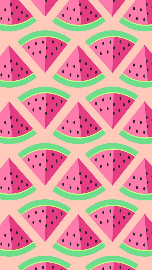 Watermelon Wallpaper — Katie Pea Studio • Katie Cavallaro