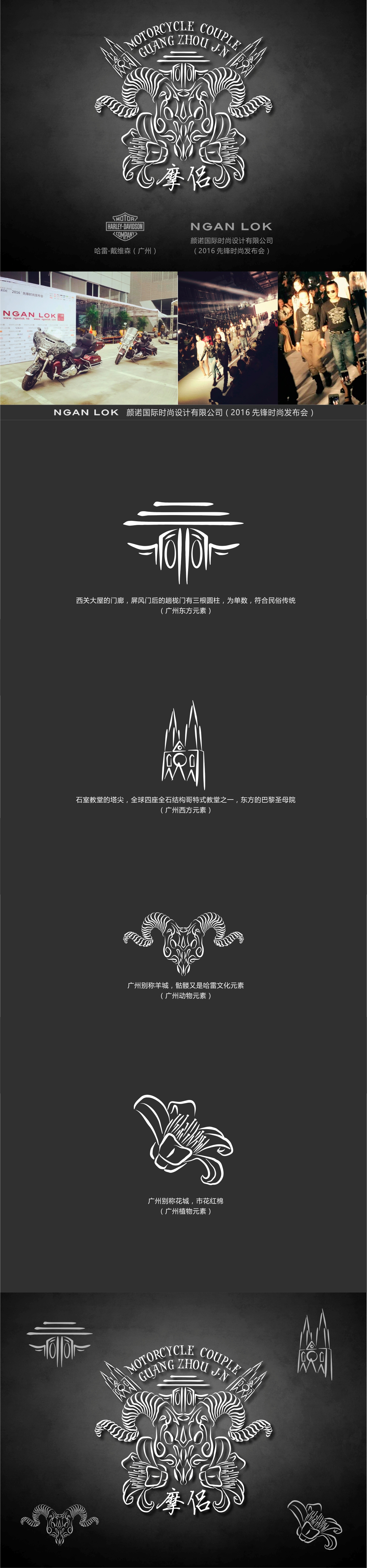 哈雷戴维森 哈雷 广州 Harley-Davidson harley guangzhou logo 图案 文化创意 徽标