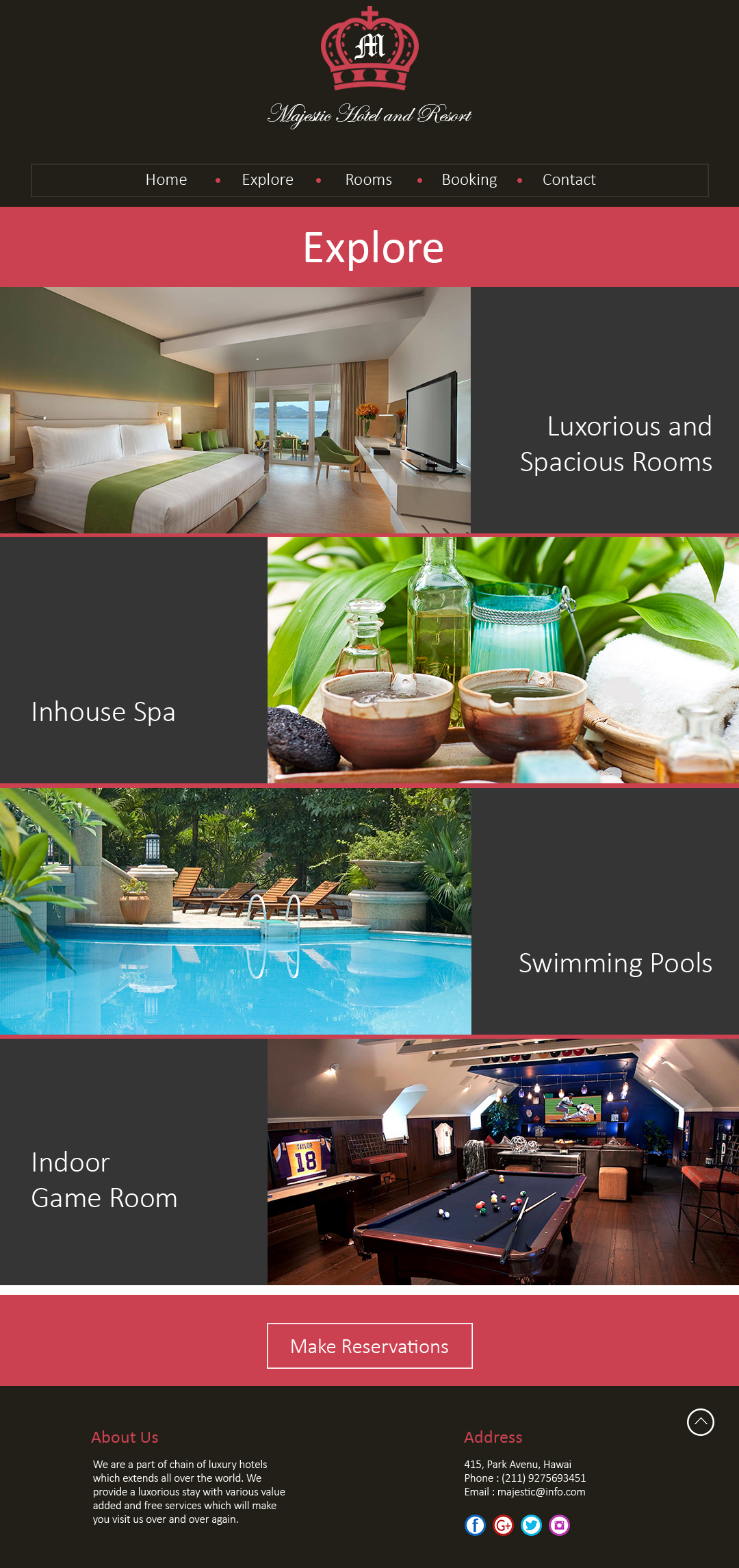 hotel reservation hotelwebsite uidesign hotelbooking branding  interactiondesign Website websiteui websitedesign