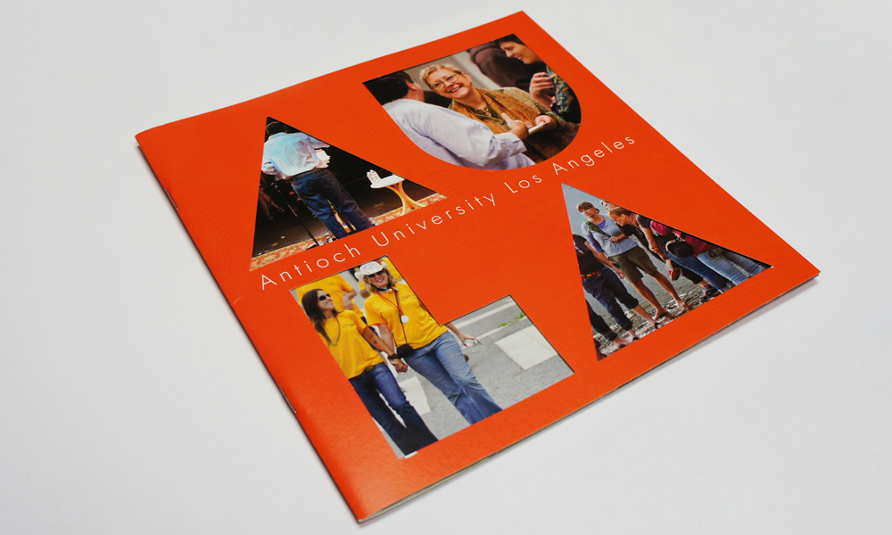 brochure look book colorful diy-cut design University bright Booklet die cut die-cut