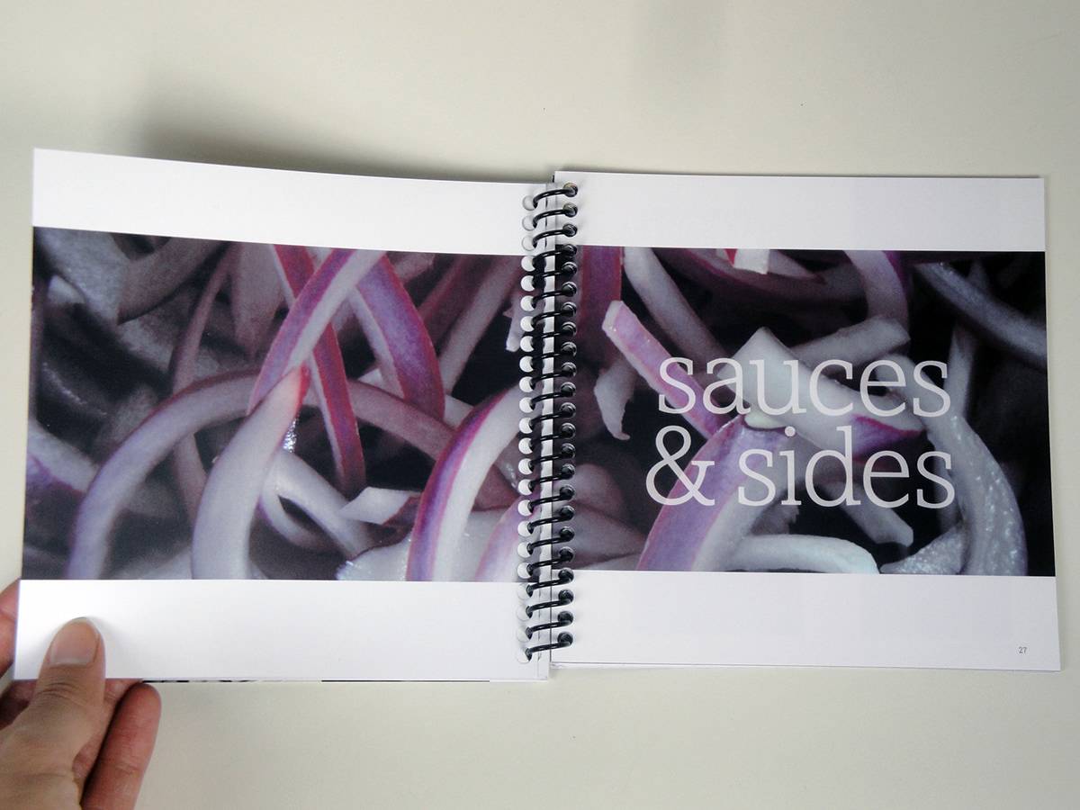 cookbook book design food photography