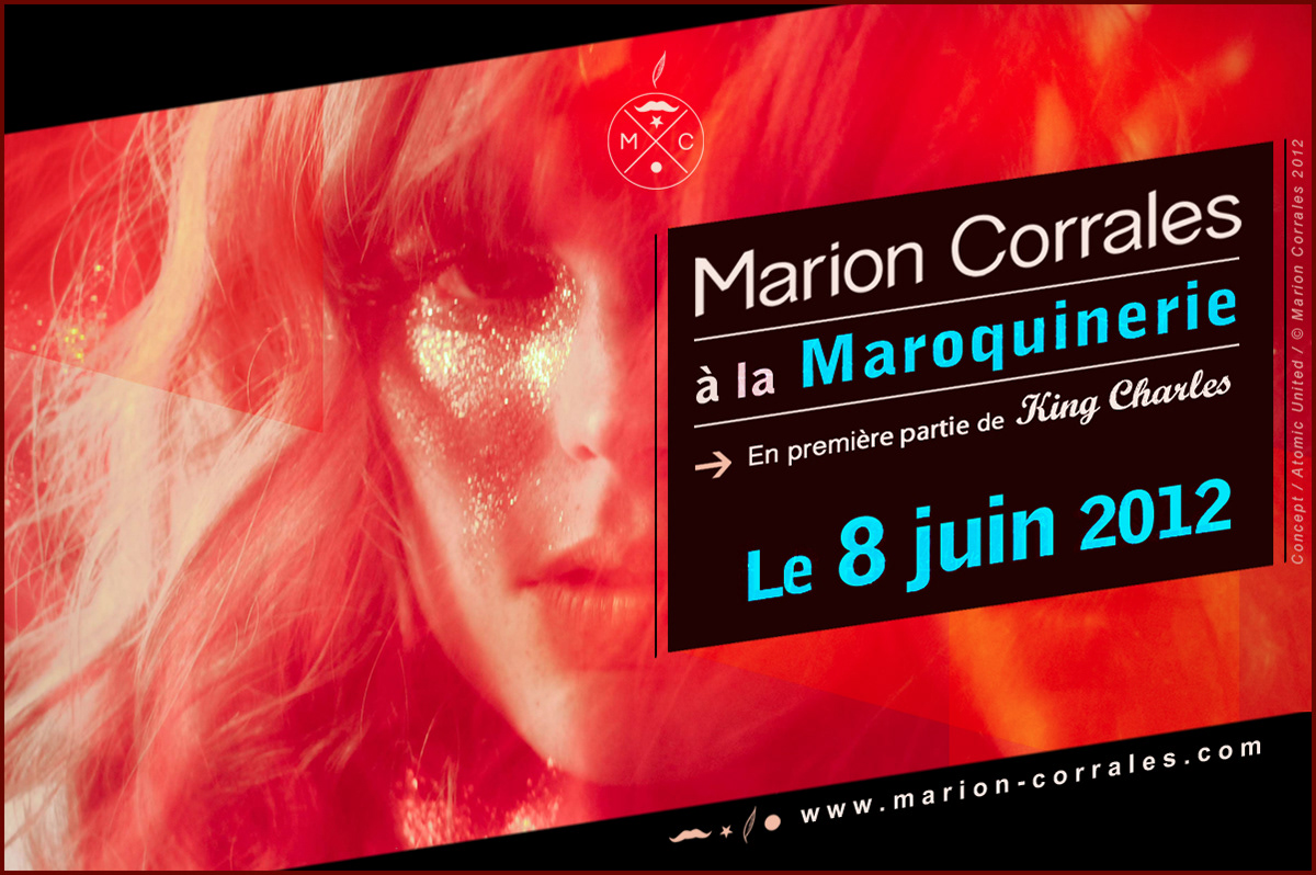 Marion Corrales e-flyers graphic christophe wolwowicz
