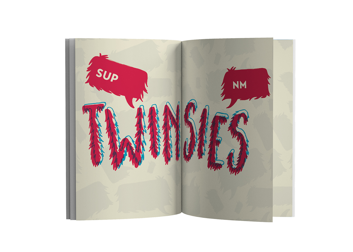 Twins twinsies pairs thesis senior thesis monsters Illustrator