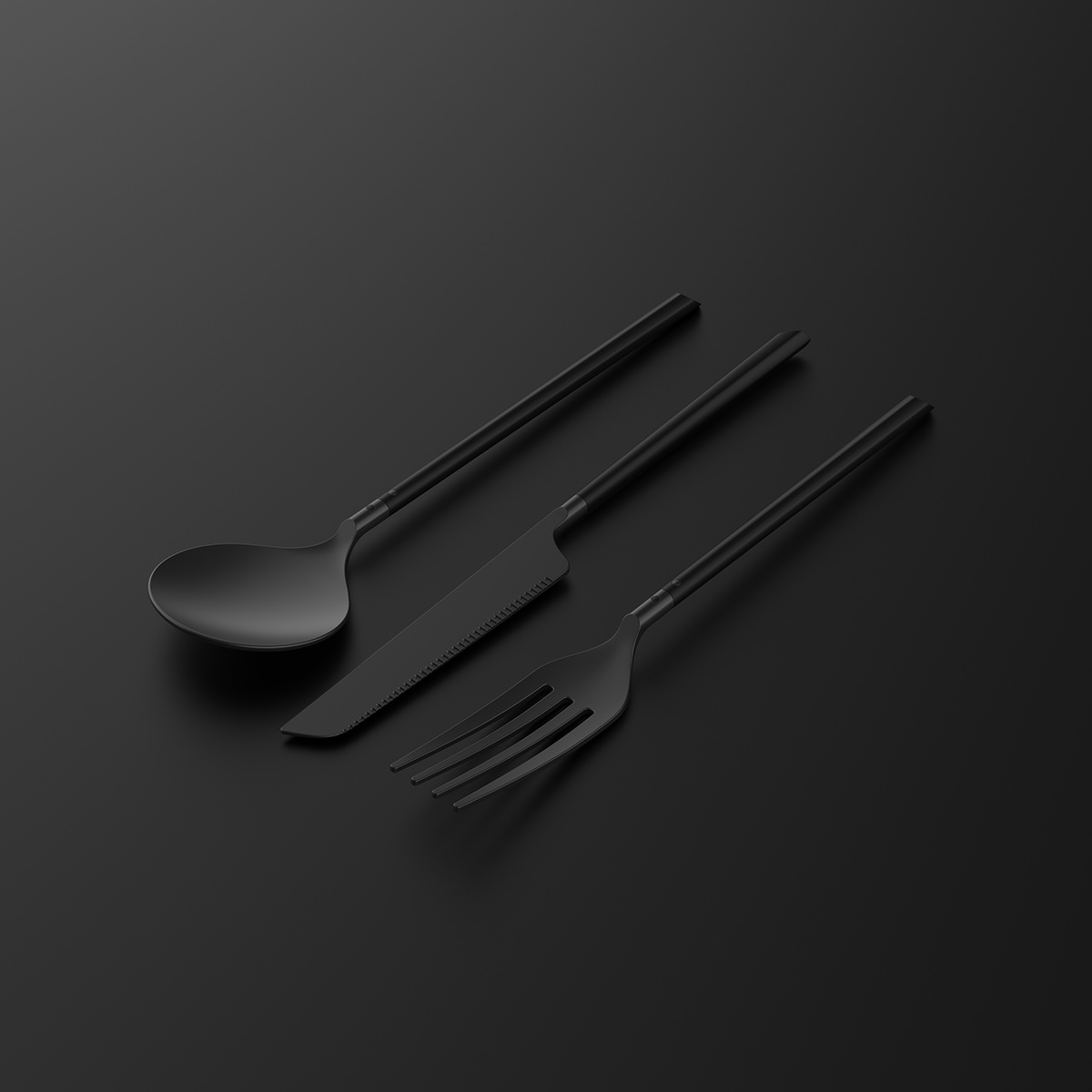 cutlery flatware fork industrial design  kitchen knife spoon Stand storage utensils