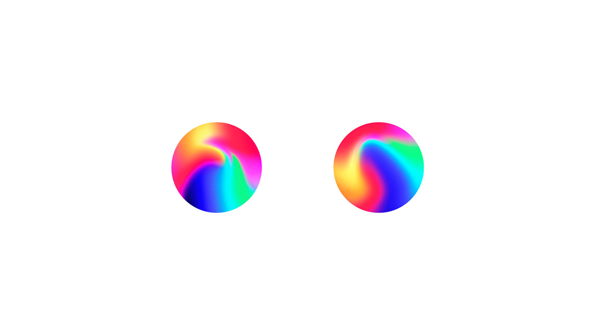 3D brand branding  colors digital gradient Liquid logo creative fluid