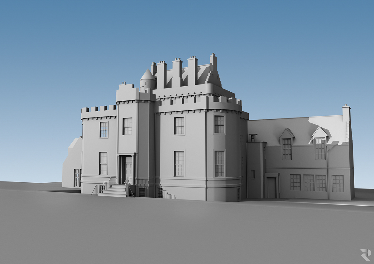CG CGI Maya 3D Autodesk environment edinburgh scotland Matte Painting Games vfx concept art Unreal Render Ps25Under25