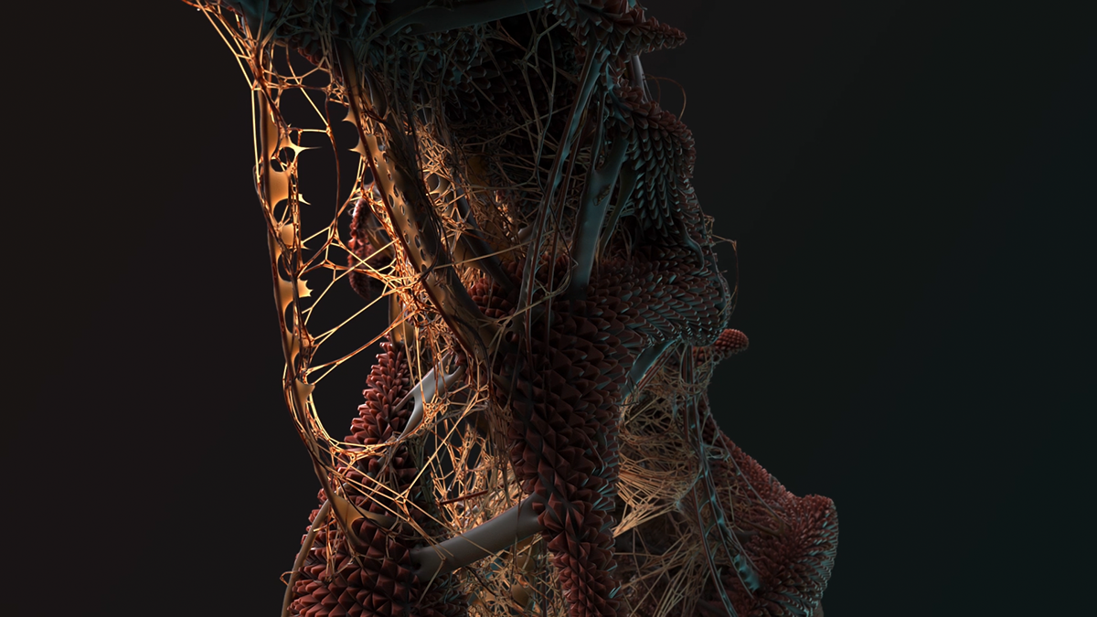 houdini softimage biomimicry octane Nature digitalart animation  abstract digital art