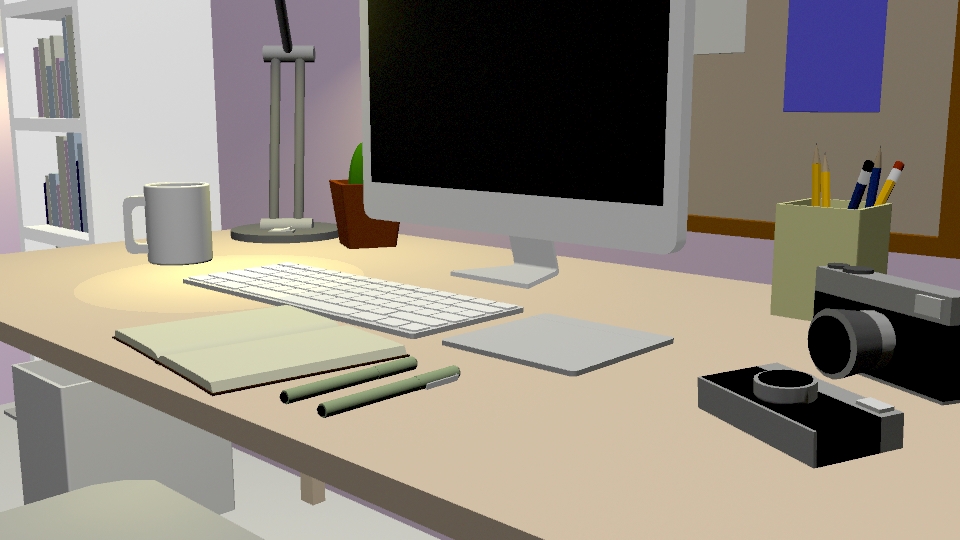 Office Maya 3D model