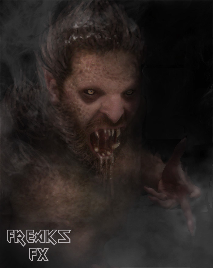 Werewolf creaturedesign characterdesign monster horror HorrorArt fantastic fantasy photoshop photomanipulation