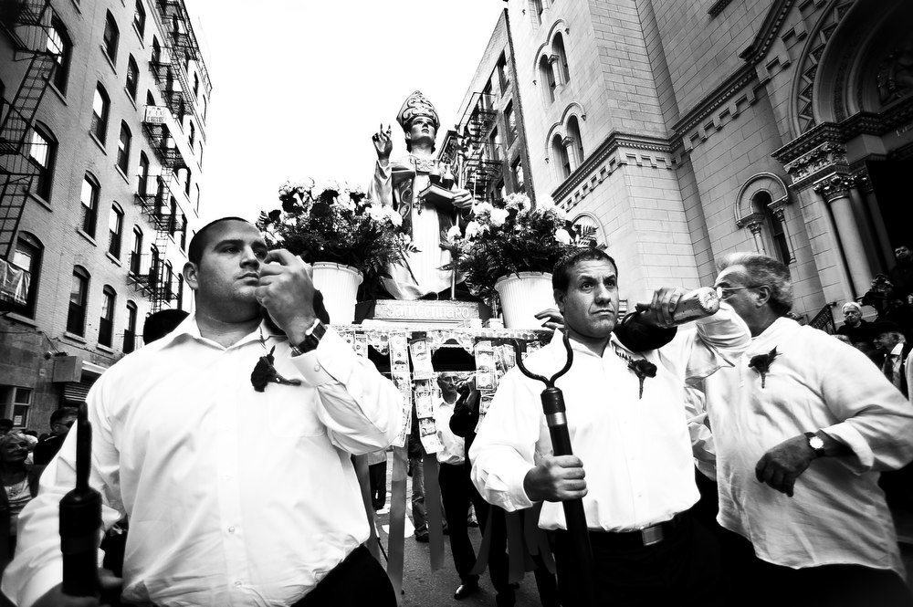marching band san gennaro festival street festival nyc New York