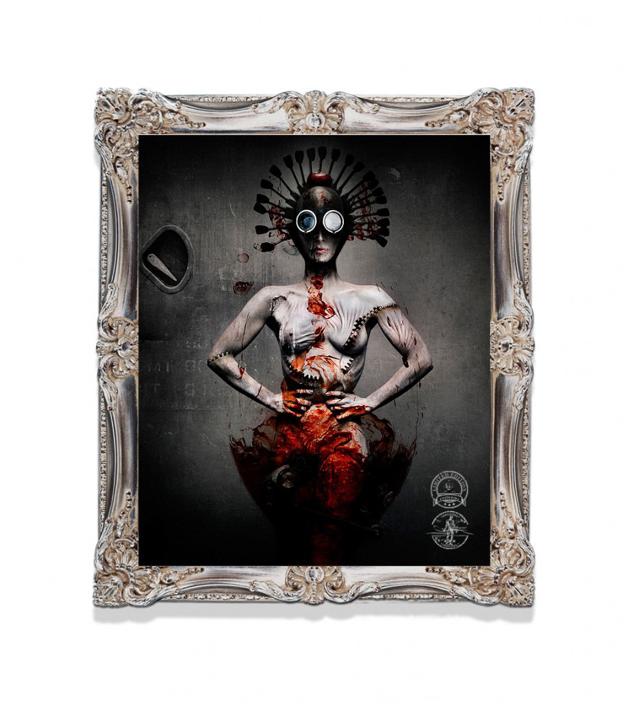 fine art Paintings limited prints beauty macabre grotesque gothic exhibition gallery decoration frames extreme art prints