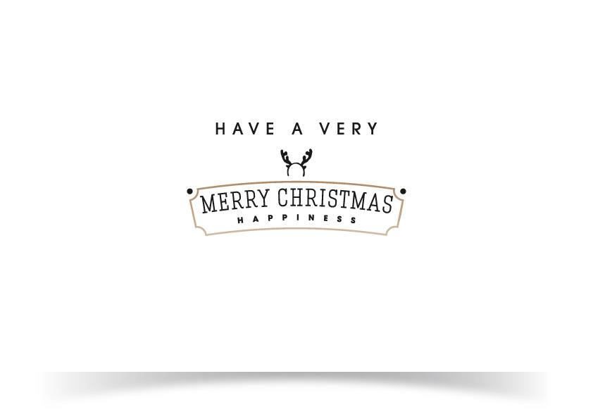 amazing Love Christmas merry festive season logos cards xmas reindeer creative modern new kwirky design