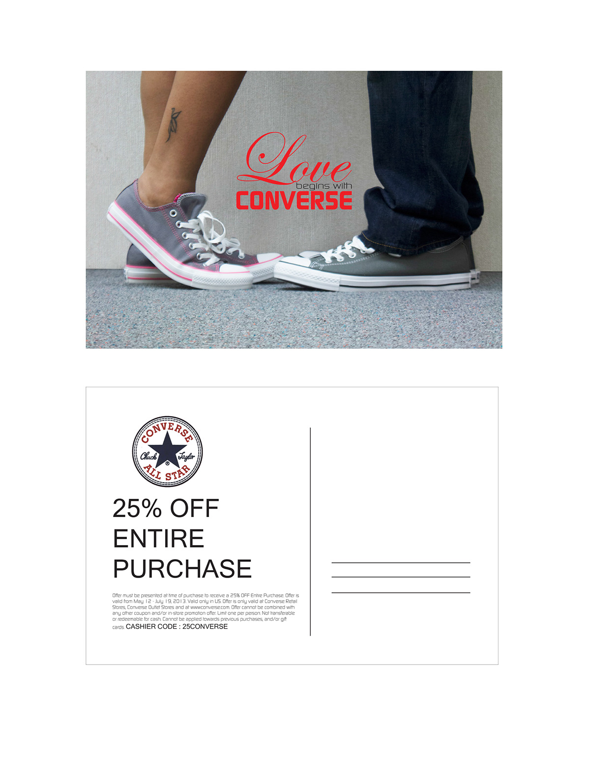 print converse concept design graphic photo advertise