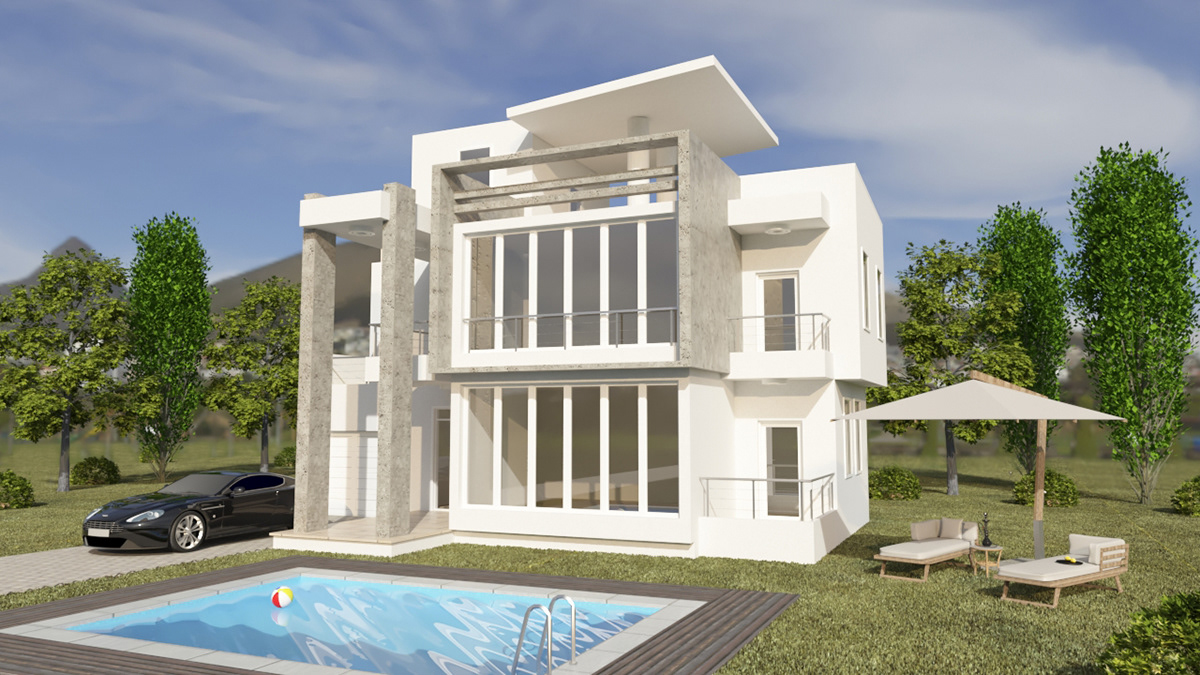 ArchiCAD 3dsmax Render vrayrender vray design architect architecture buildig luxurypenthouse