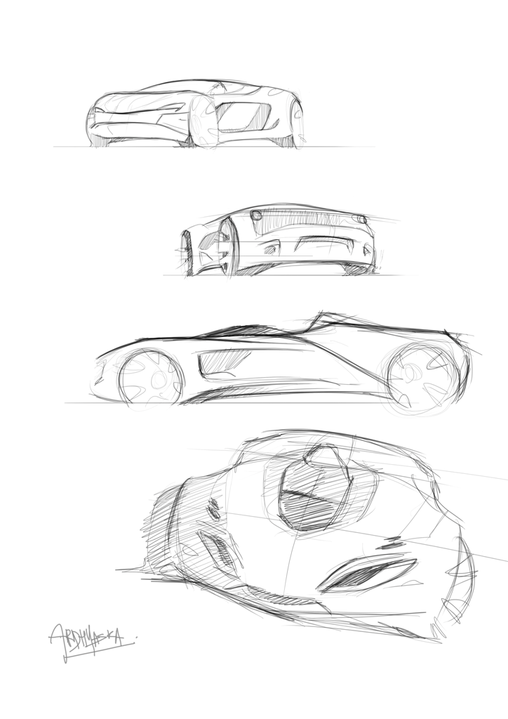 Bhatara Render  sketch  F1 CAR
