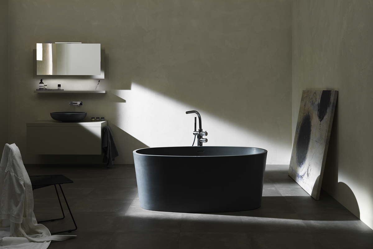 bathtub  bathware tub bath bathroom modern design blu blubathworks blustone stone blu•stone™ lime color eco-friendly