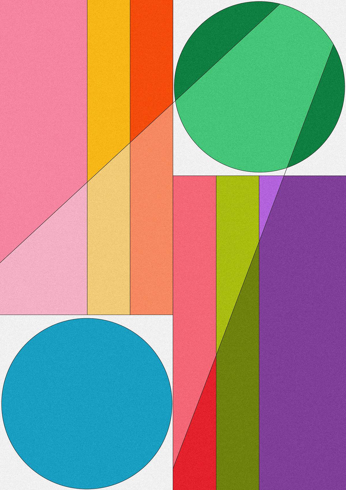 abstract color minimal poster adobe illustrator visual identity logos identity