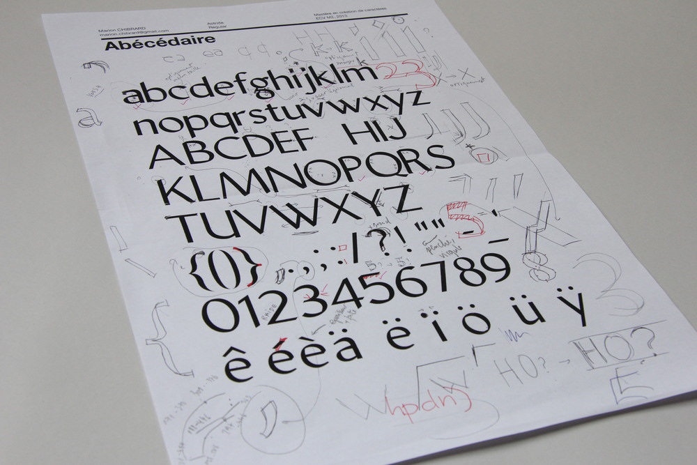 calligraphie Plume police Typographie