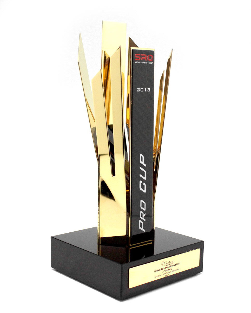 SRO Award trophy FIA design