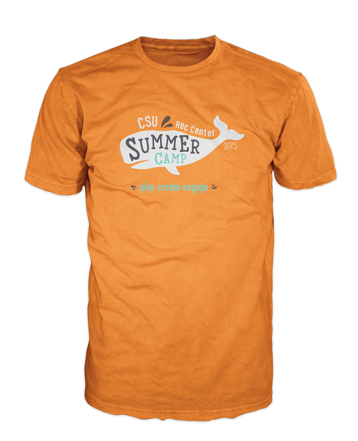 Adobe Portfolio recreation center summer camp camp shirt T-Shirt Design kid's camp kid's shirt clothing design