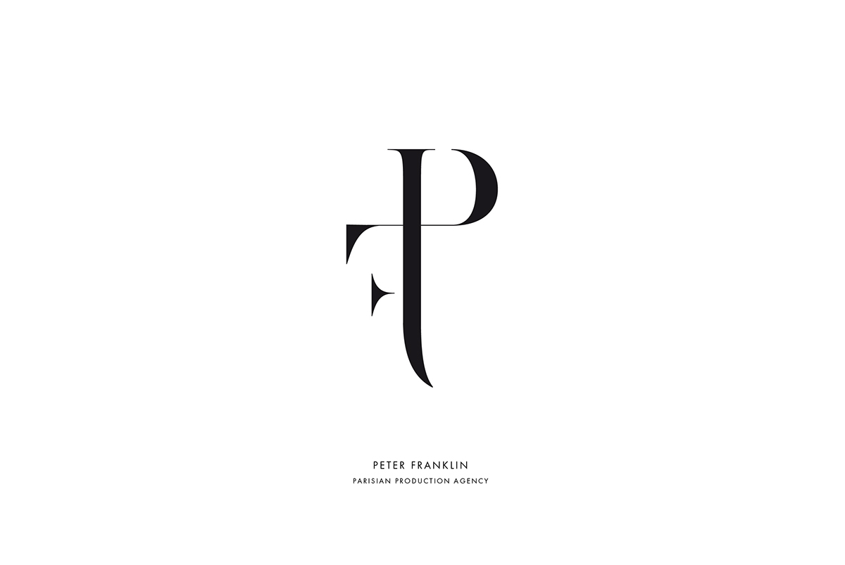 logo visual identity brand black and white Paris Graphic Designer Art Director identity logos