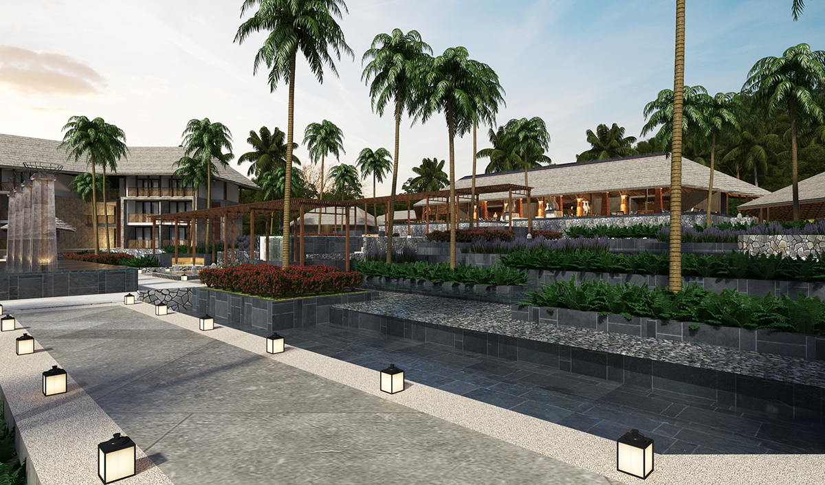 architect resort Masterplan graduation project