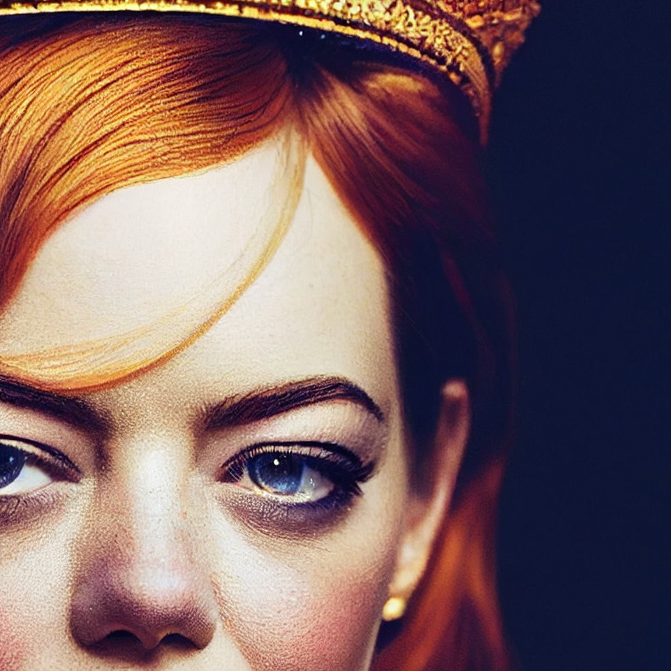 aiart emmastone gold midjourney Picture queen