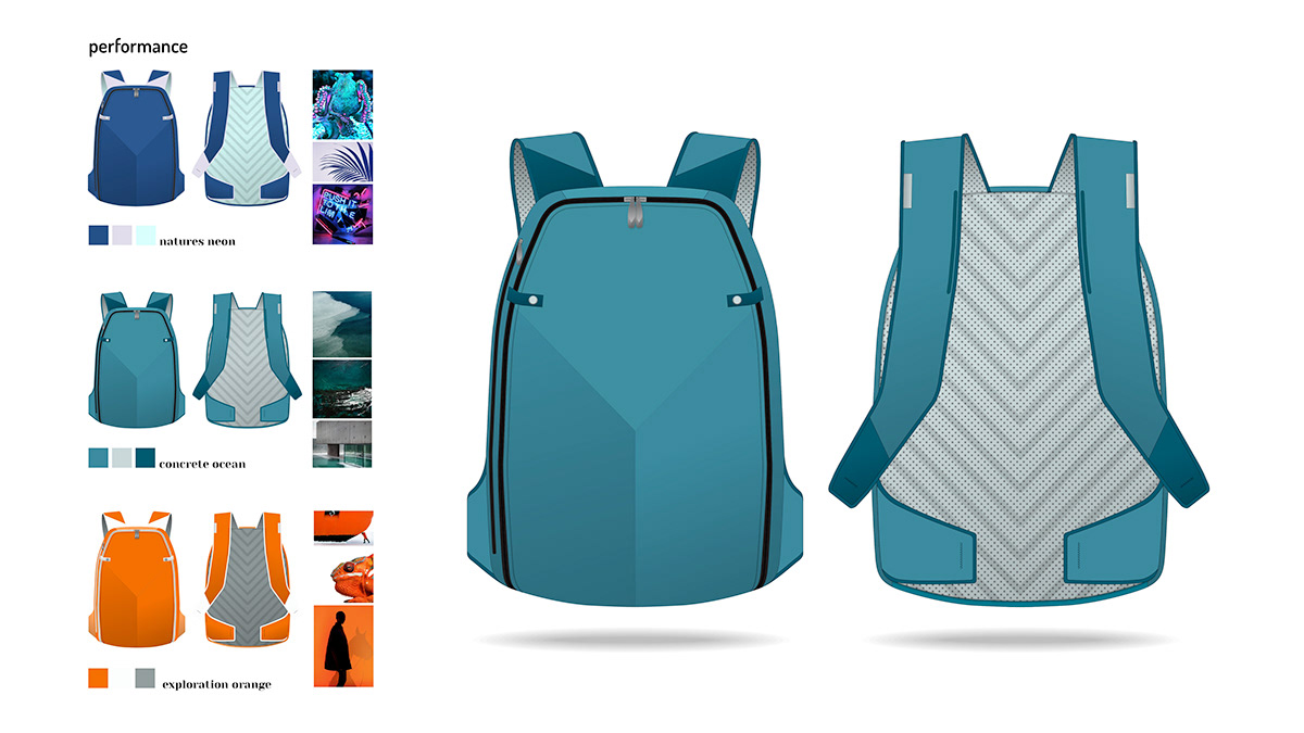 Industrial Deisgn product design  backpack daypack jeremy allan Fashion  hiking Backpacking Travel adventure