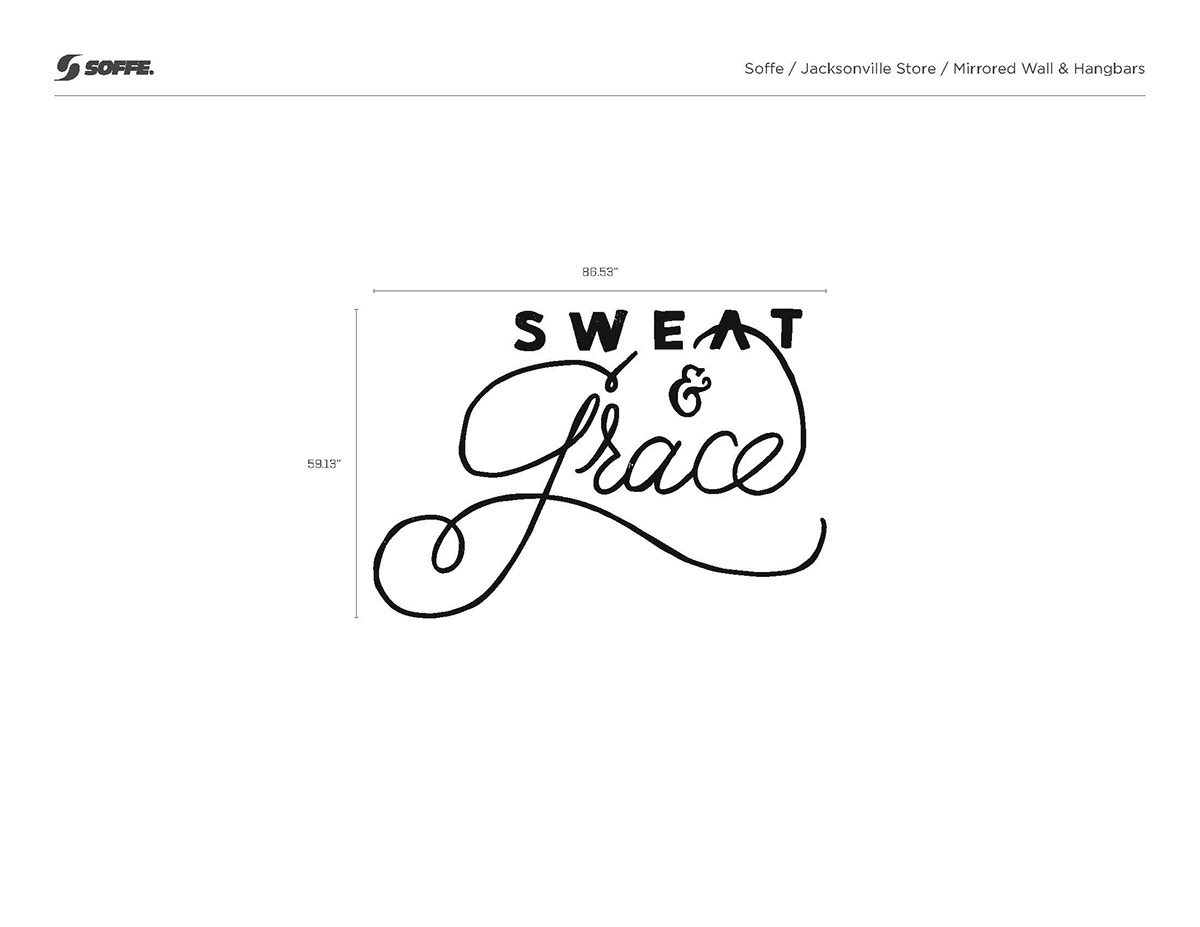 Adobe Portfolio retail store branding graphic design 