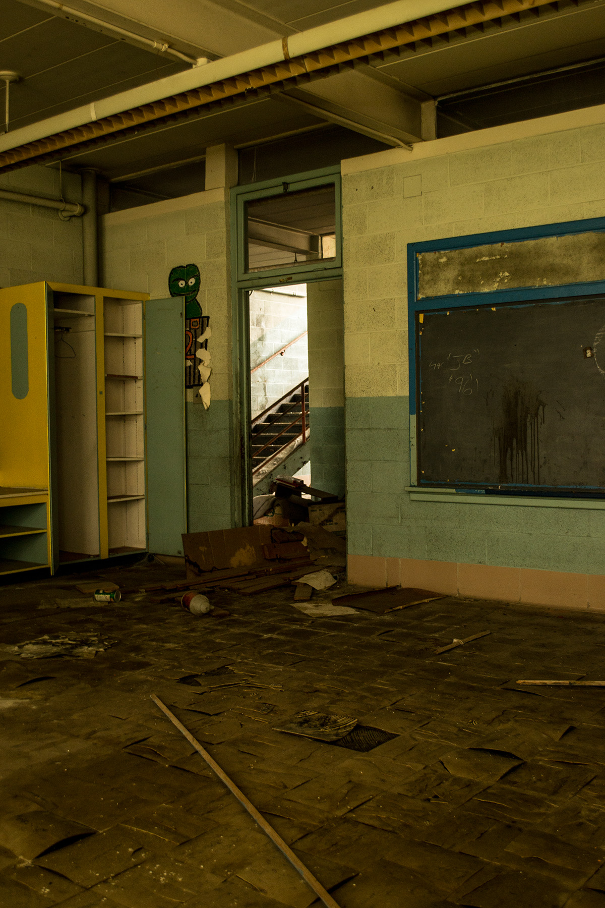 school destruction abandoned Abandoned Buildings abandoned places Abandoned School