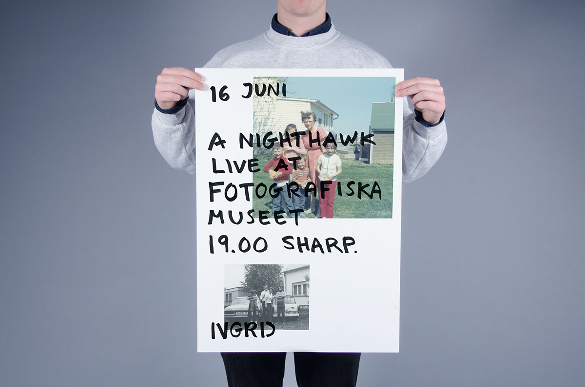 Nighthawk indie pop Sweden book handwritten handwriting family Album