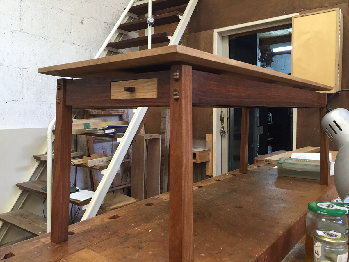 woodwork oak table