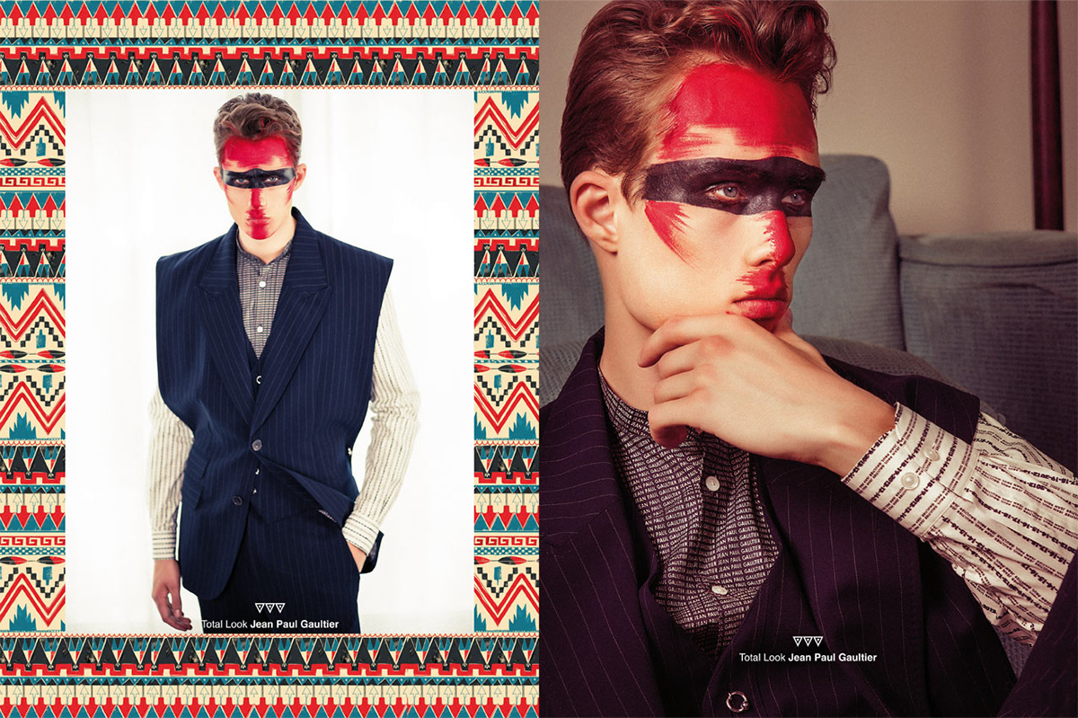 magazine Fashion  men homme editorial ILLUSTRATION  collage collage illustration fashion men