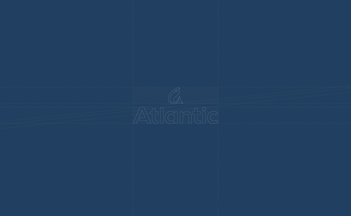 logo Logotype identity redesign Stationery atlantic sea fish ship Investment