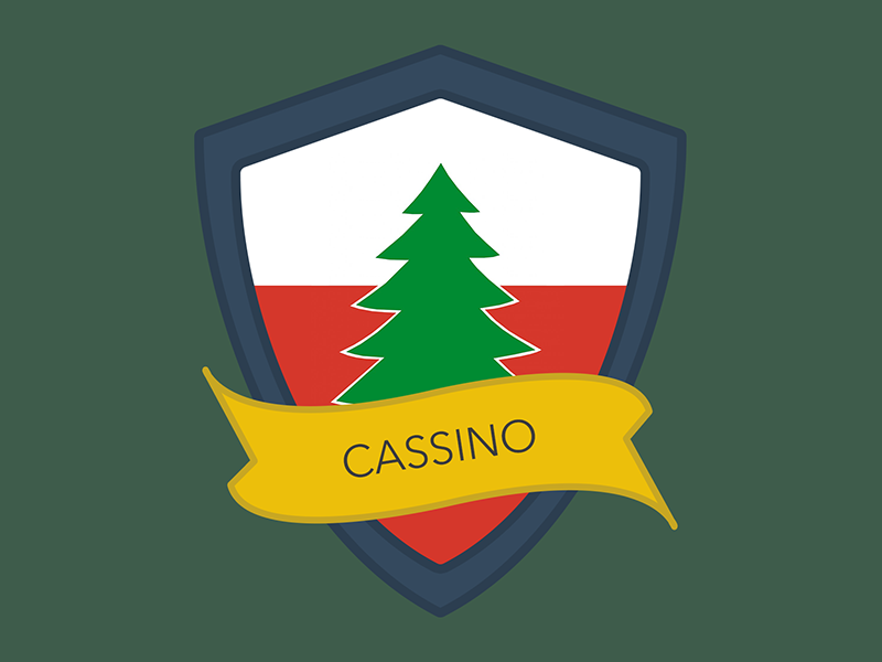 stripe print scouts scout team Cassino logo