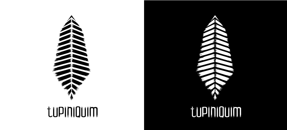 Tupiniquim Brazil logo culture paint detail concept Style ink Illustrator symbol feather Native