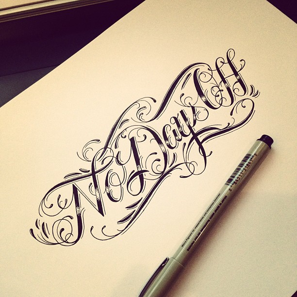 type  Desgin  lettering   handlettering  letter pen