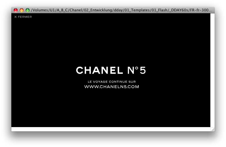 chanel Chanel No 5 Audrey Tautou banner inspire bannerdesign