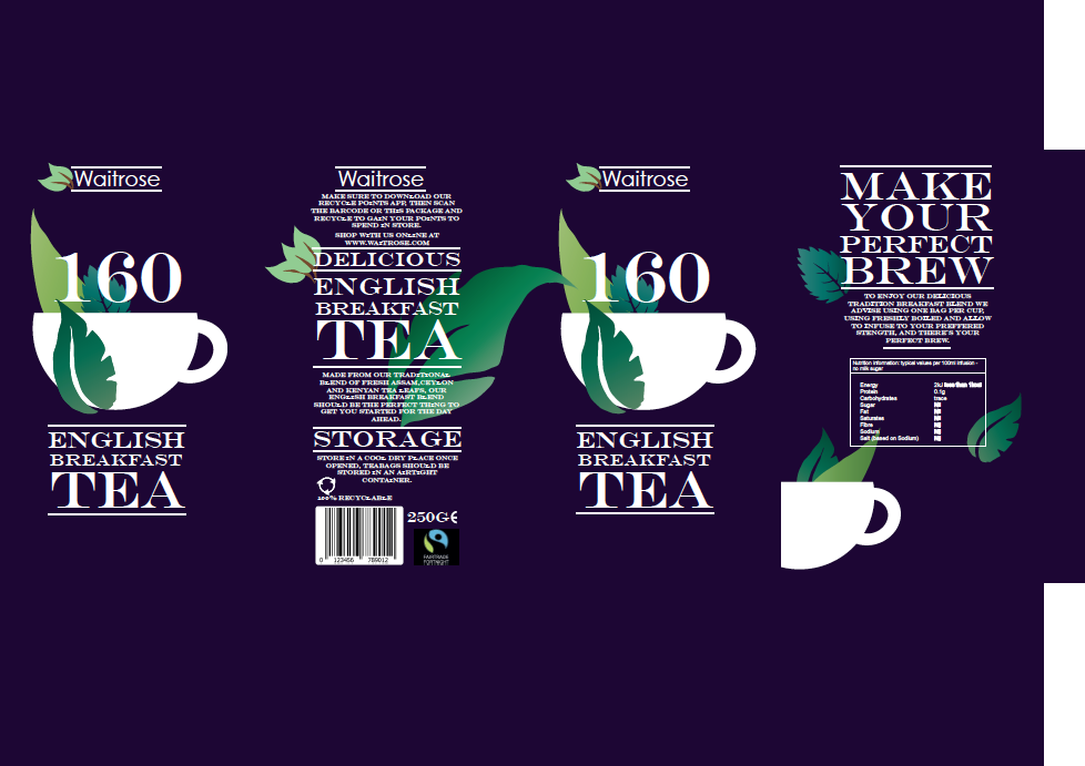 Waitrose tea app recycling environment