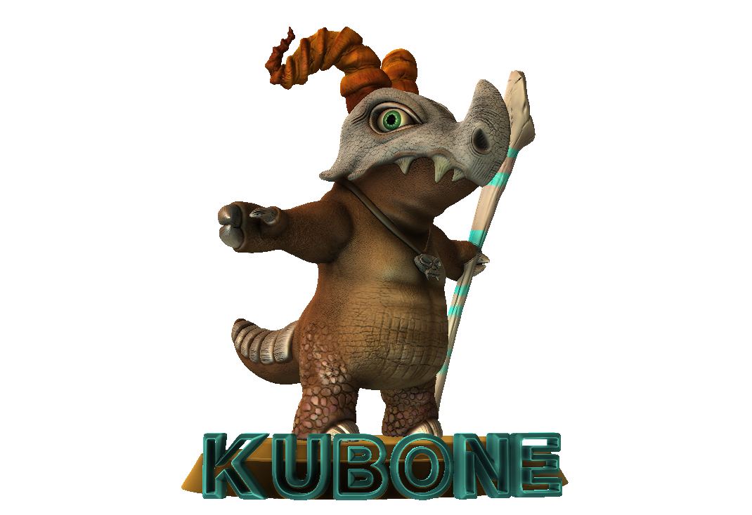 Pokemon Cubone fanart wacom Maya Mudbox modelling Character 3D turntable CGI vfx