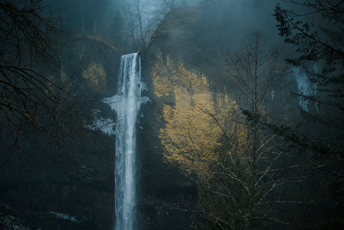 Portland waterfall