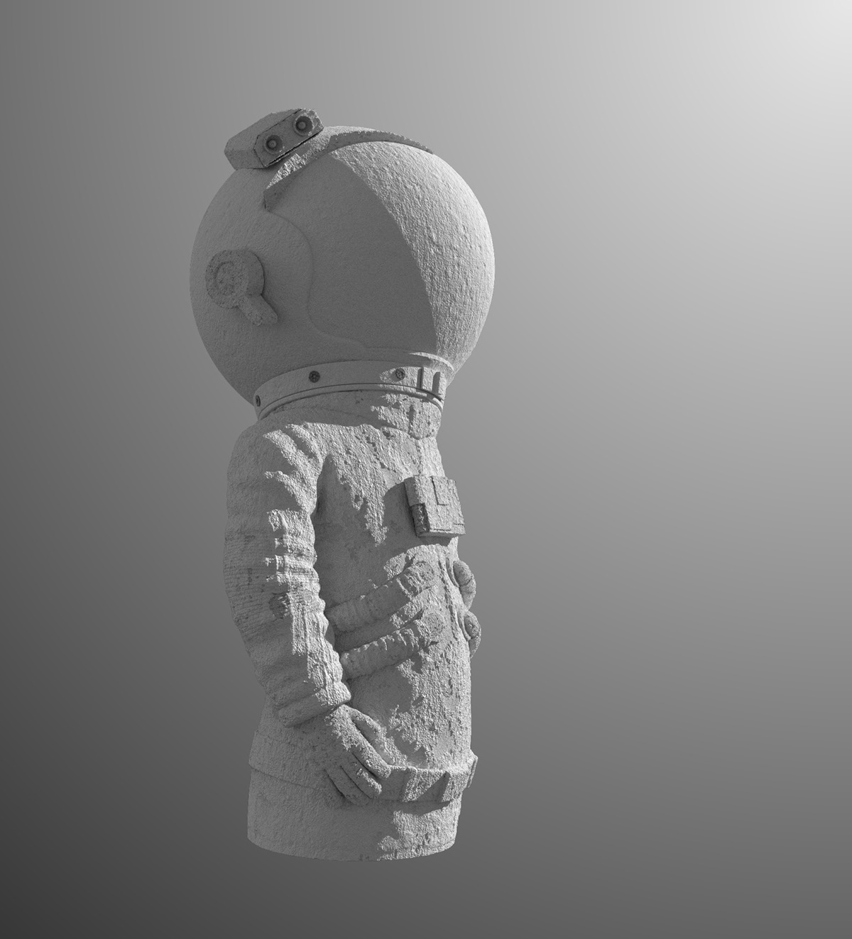 charactor 3D astronaut