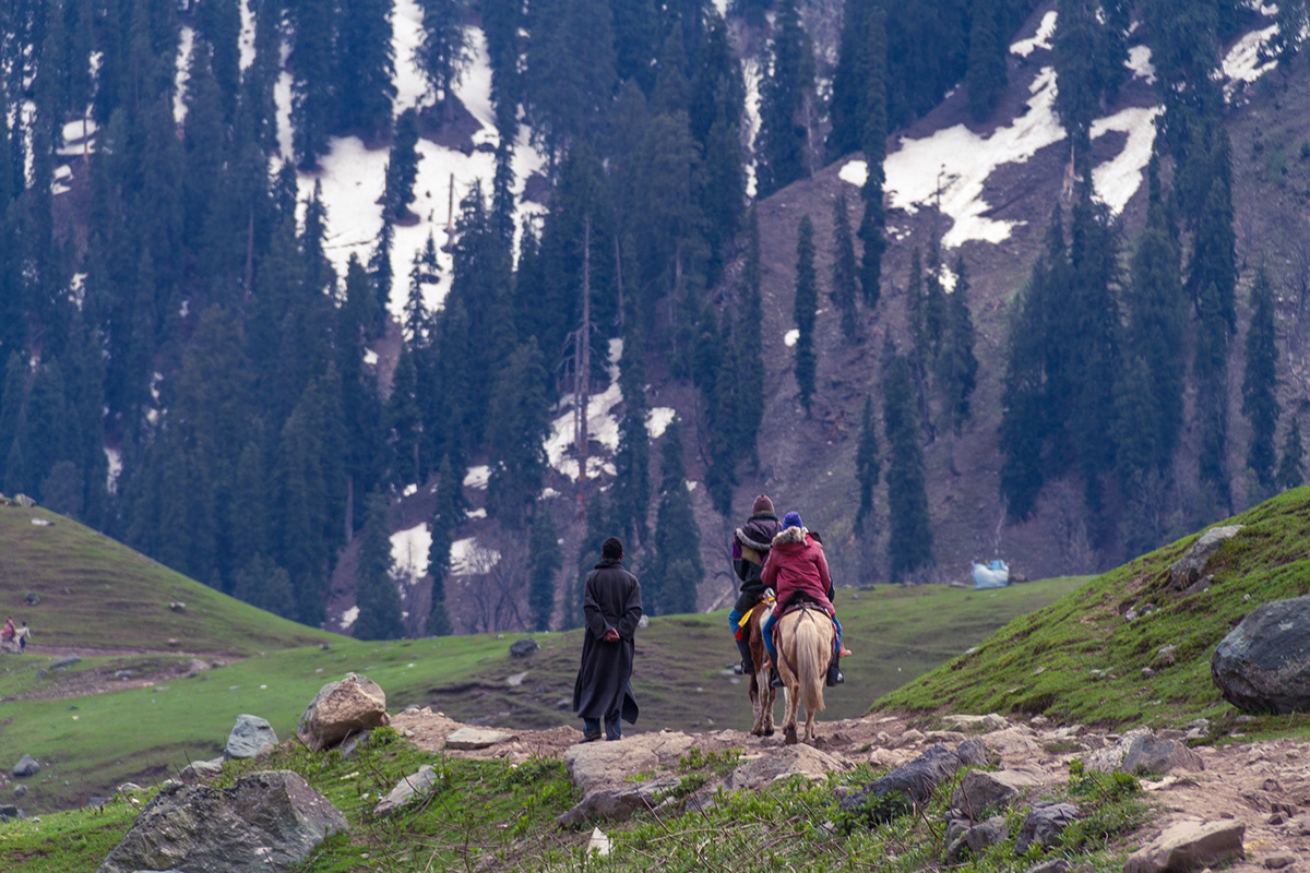 Kashmir HDR panorama Travel Dal Lake